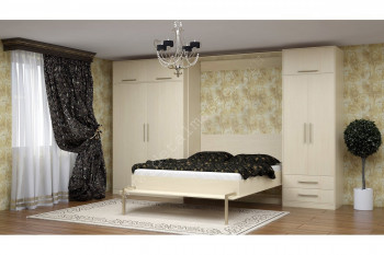Комплект мебели со шкаф-кроватью трансформер Ратмир в Курагино - kuragino.mebel54.com | фото