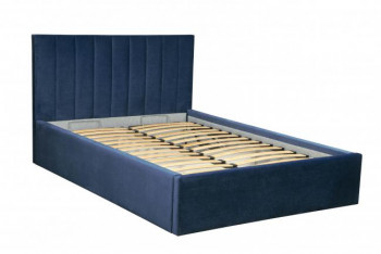 Кровать "Юнона" ш. 1600 (Н=1020мм) (ягуар нэви) в Курагино - kuragino.mebel54.com | фото