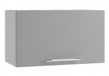 Ройс ПГ 600 Шкаф верхний горизонтальный (Графит софт/корпус Серый) в Курагино - kuragino.mebel54.com | фото