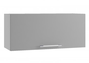 Ройс ПГ 800 Шкаф верхний горизонтальный (Графит софт/корпус Серый) в Курагино - kuragino.mebel54.com | фото