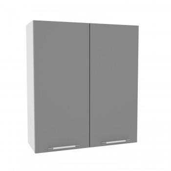 Ройс ВП 800 Шкаф верхний высокий (Графит софт/корпус Серый) в Курагино - kuragino.mebel54.com | фото