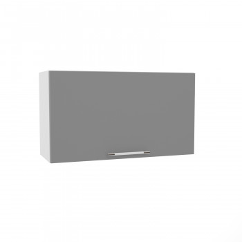 Ройс ВПГ 800 Шкаф верхний горизонтальный высокий (Графит софт/корпус Серый) в Курагино - kuragino.mebel54.com | фото